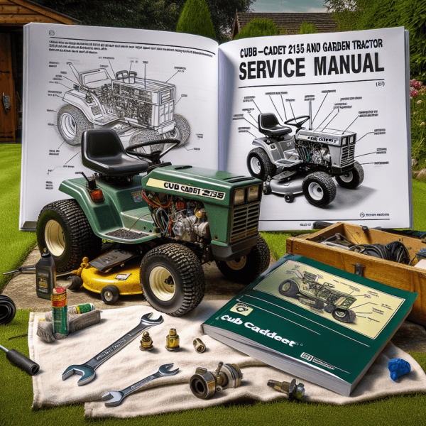 Cub Cadet 2135 Lawn and Garden Tractor Service Manual: Download Now!